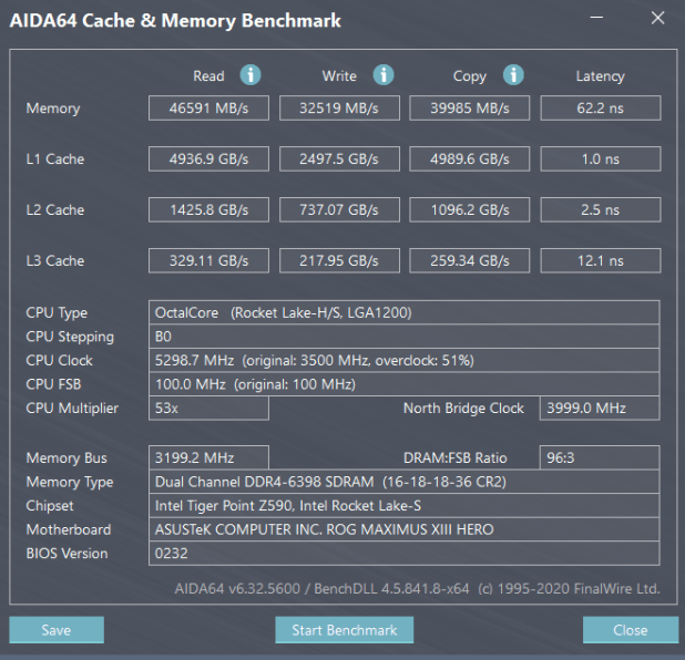Xây dựng  bộ test TSSDR Z590 Core i9-11900K