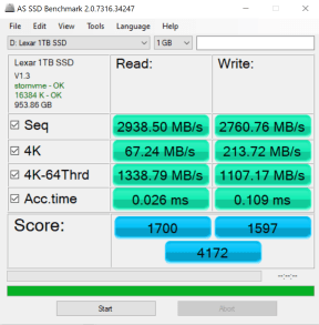 Xem xét SSD Lexar NM620 Gen3 NVMe